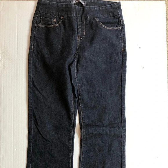 Wide  Leg Stretchy Jeans - Picture 6 of 12
